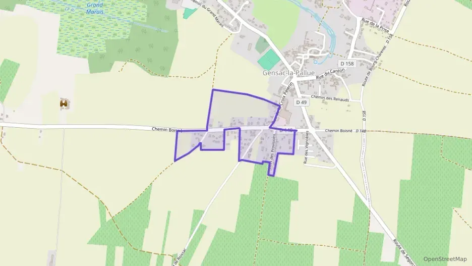 Maison 92 m² quatre pièces à vendre à Gensac-la-Pallue Maison 92 m² quatre pièces à vendre à Gensac-la-Pallue