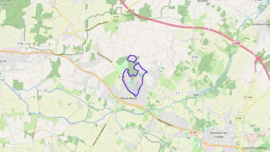 Maison 98 m² quatre pièces à vendre à Mazé-Milon