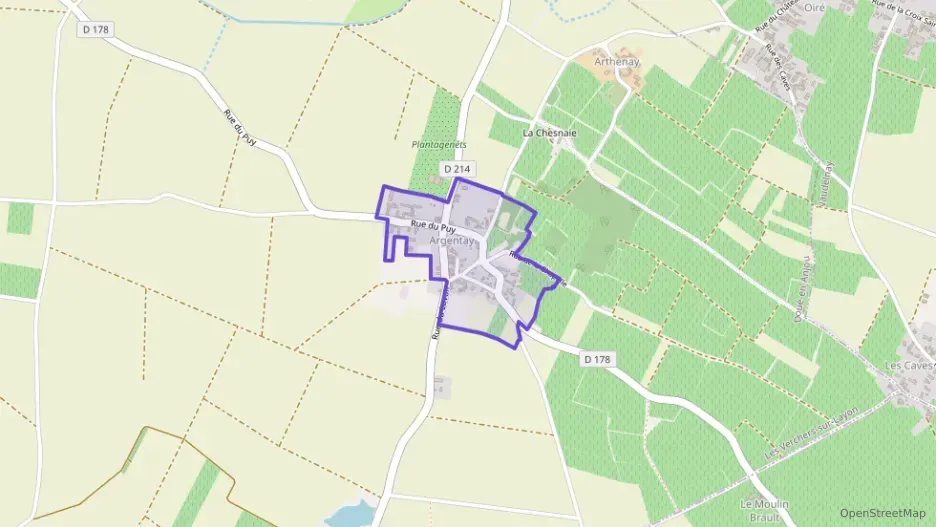 Maison 90 m² trois pièces à vendre à Doué-en-Anjou