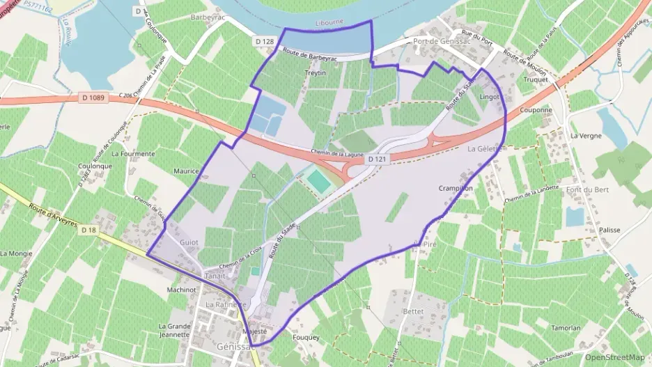 Maison 142 m² sept pièces à vendre à Génissac