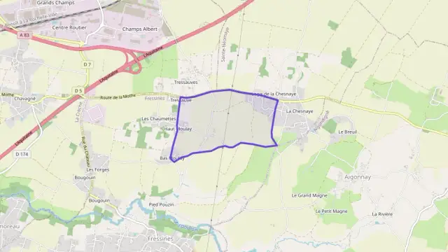 Maison 103 m² quatre pièces à vendre à Fressines