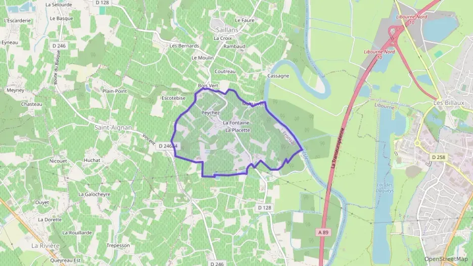 Maison 100 m² quatre pièces à vendre à Fronsac