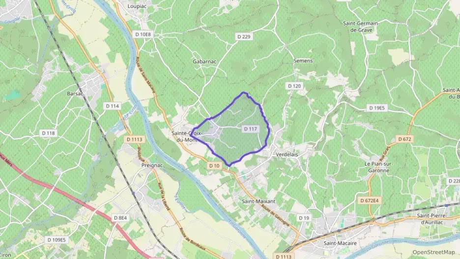 Maison 60 m² quatre pièces à vendre à Sainte-Croix-du-Mont Maison 60 m² quatre pièces à vendre à Sainte-Croix-du-Mont