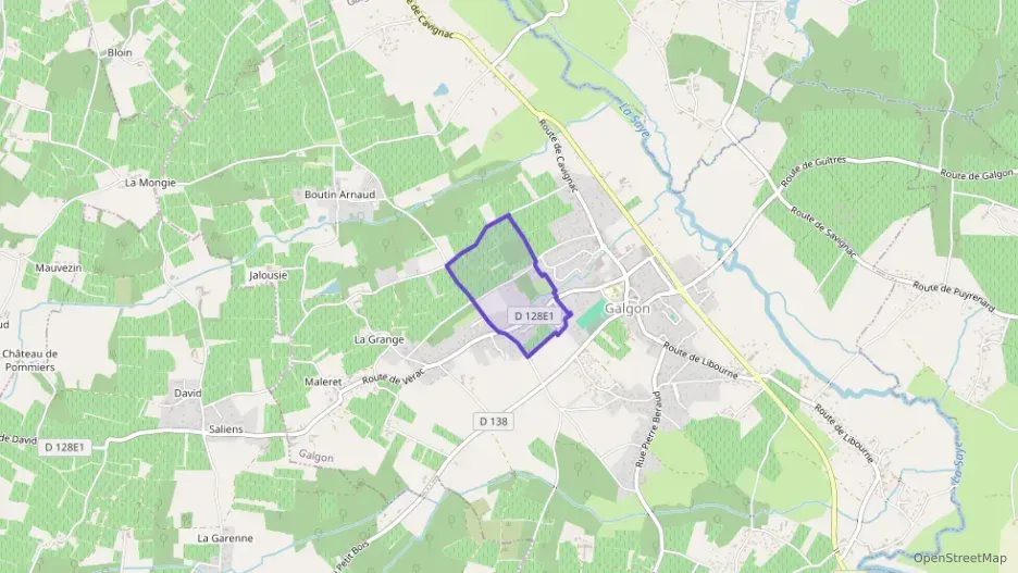 Maison 84 m² quatre pièces à vendre à Galgon