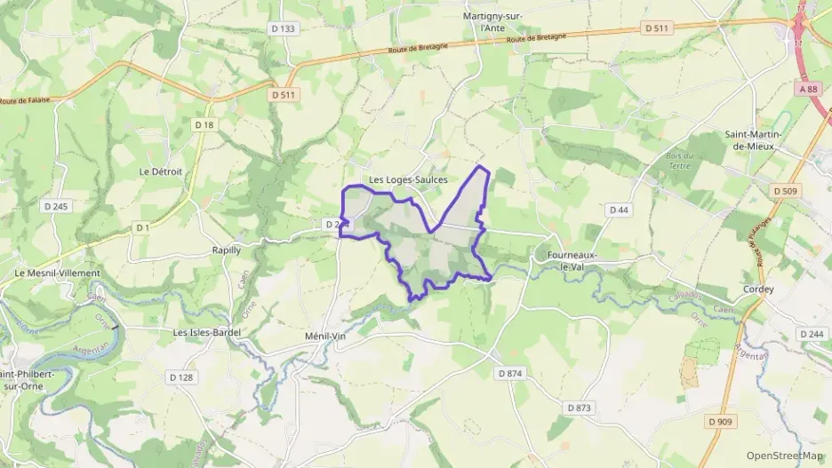 Maison 68 m² trois pièces à vendre à Les Loges-Saulces