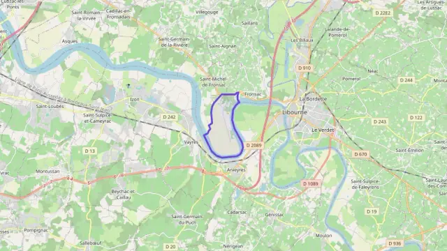 Maison 102 m² quatre pièces à vendre à Fronsac