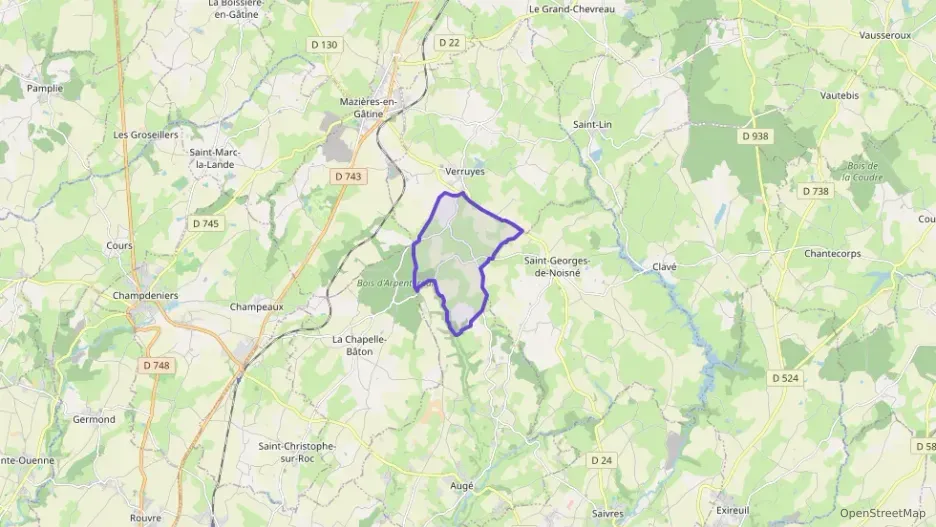 Maison 56 m² deux pieces à vendre à Verruyes Maison 56 m² deux pieces à vendre à Verruyes