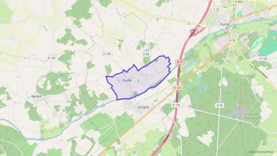 Maison 175 m² cinq pièces à vendre à Huillé-Lézigné