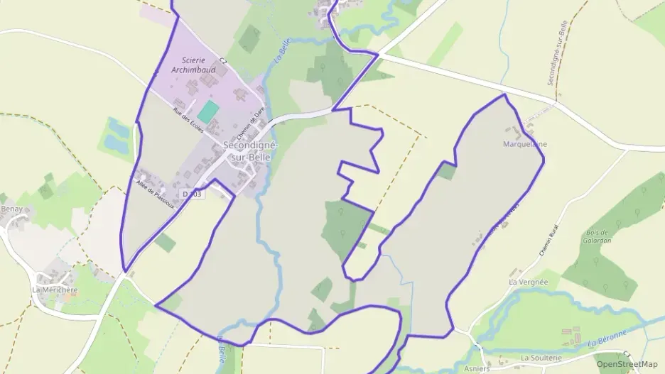 Maison 170 m² six pièces à vendre à Secondigné-sur-Belle Maison 170 m² six pièces à vendre à Secondigné-sur-Belle