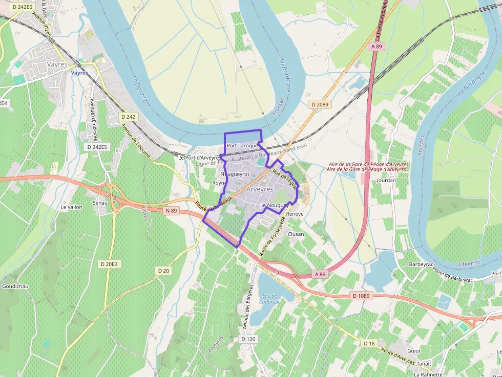 Maison 80 m² quatre pièces à vendre à Arveyres