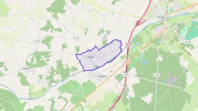 Maison 93 m² trois pièces à vendre à Huillé-Lézigné