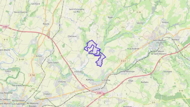 Maison 130 m² trois pièces à vendre à La Crèche