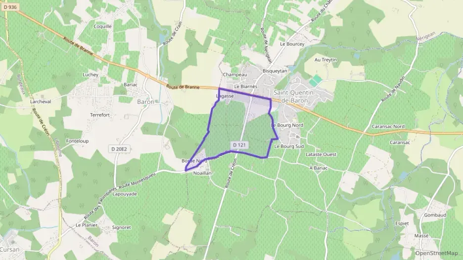 Maison 101 m² quatre pièces à vendre à Saint-Quentin-de-Baron Maison 101 m² quatre pièces à vendre à Saint-Quentin-de-Baron