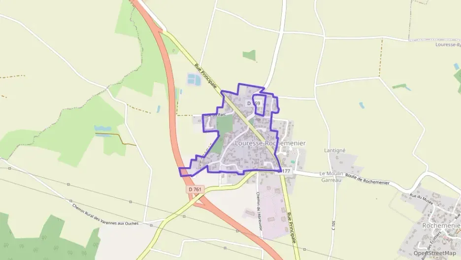 Maison 80 m² quatre pièces à vendre à Louresse-Rochemenier