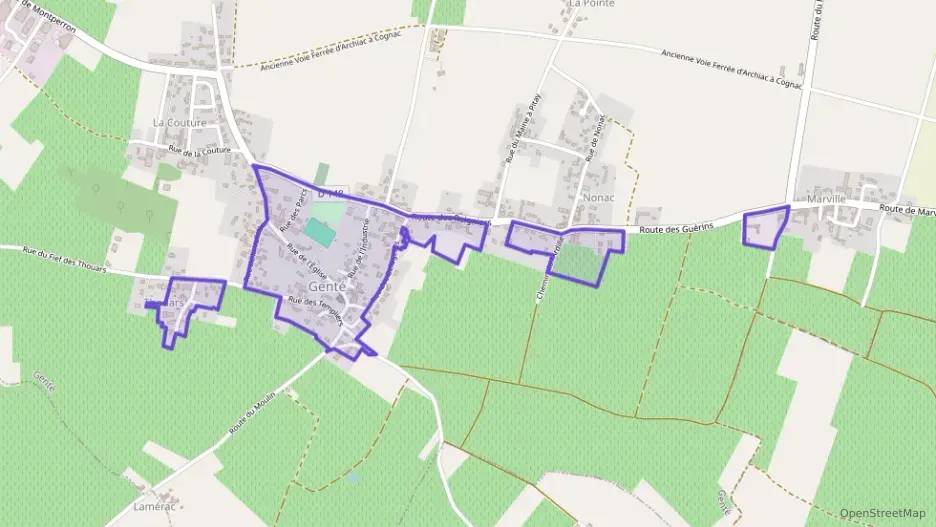 Maison 180 m² six pièces à vendre à Genté Maison 180 m² six pièces à vendre à Genté