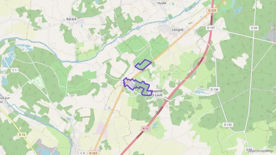 Maison 100 m² sept pièces à vendre à La Chapelle-Saint-Laud Maison 100 m² sept pièces à vendre à La Chapelle-Saint-Laud