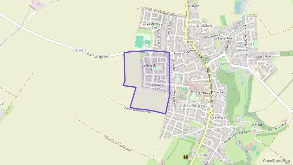 Maison 135 m² cinq pièces à vendre à Biéville-Beuville