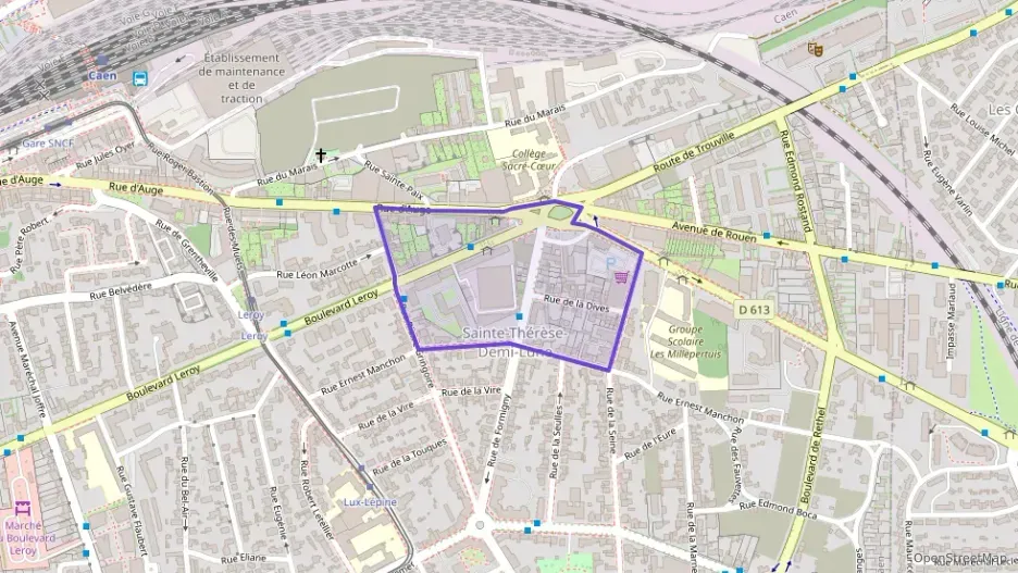 Maison 86 m² quatre pièces à vendre à Caen