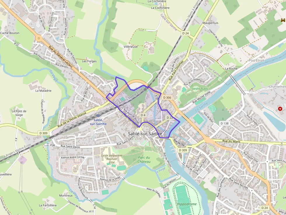 Maison 53 m² deux pieces à vendre à Sablé-sur-Sarthe