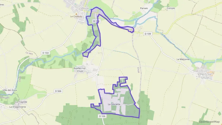 Maison 80 m² trois pièces à vendre à Chizé Maison 80 m² trois pièces à vendre à Chizé