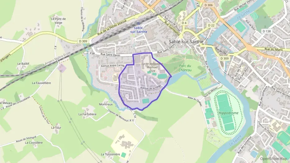 Maison 86 m² cinq pièces à vendre à Sablé-sur-Sarthe