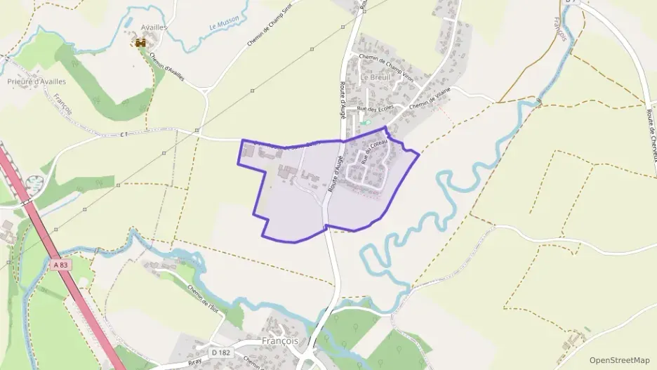 Maison 84 m² quatre pièces à vendre à François