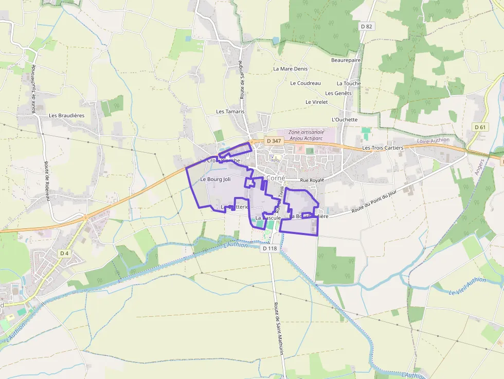 Maison 126 m² quatre pièces à vendre à Loire-Authion