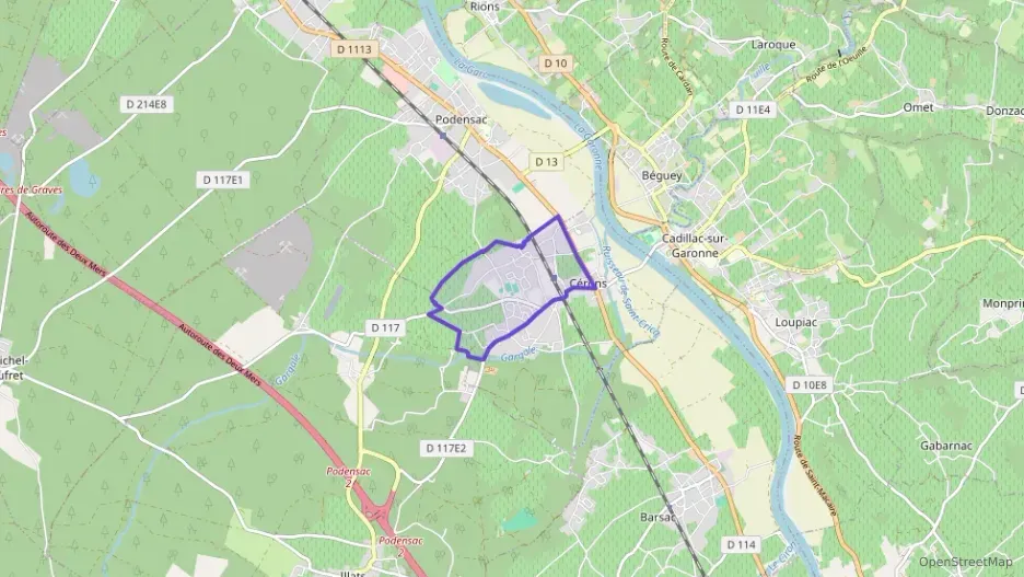 Maison 64 m² trois pièces à vendre à Cérons