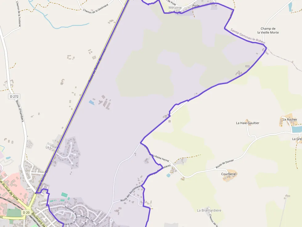 Maison 74 m² quatre pièces à vendre à Évron