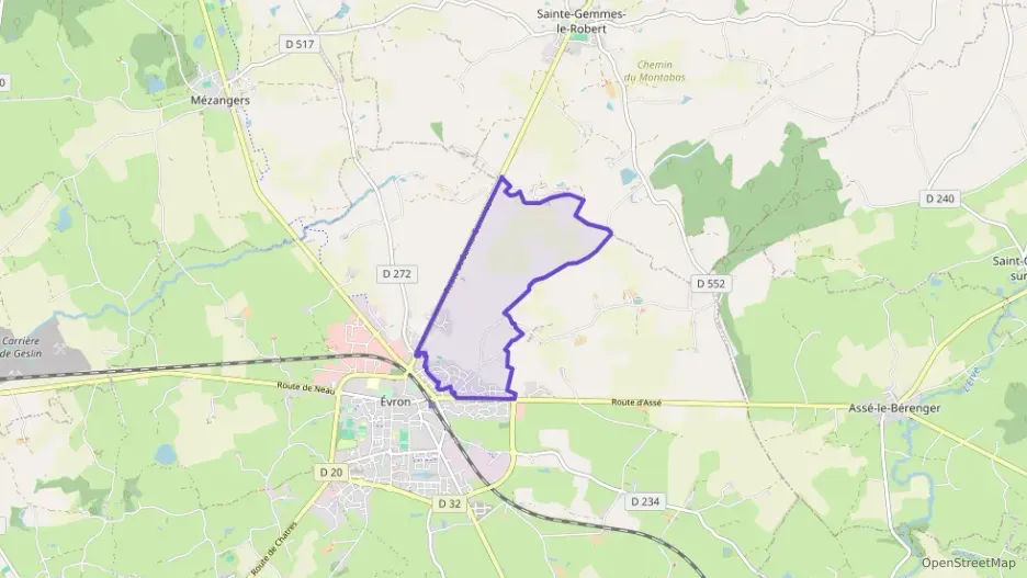 Maison 74 m² quatre pièces à vendre à Évron Maison 74 m² quatre pièces à vendre à Évron