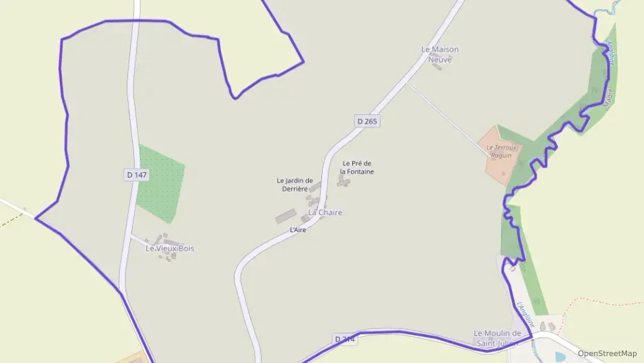 Maison 35 m² trois pièces à vendre à Saint-Julien-du-Terroux