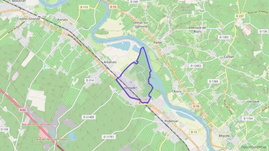 Maison 59 m² trois pièces à vendre à Virelade