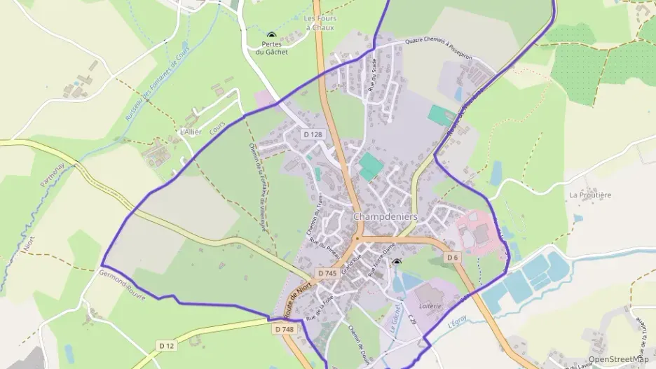 Maison 70 m² trois pièces à vendre à Champdeniers