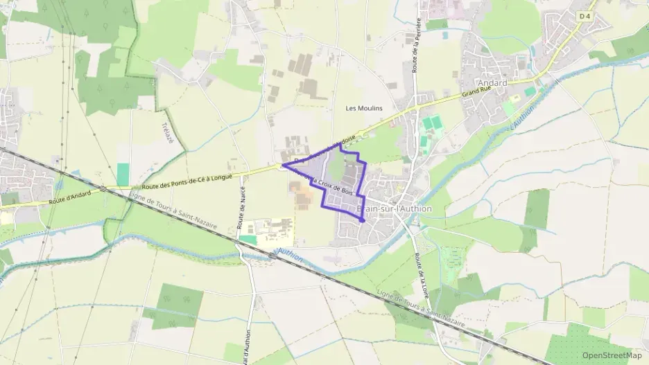 Maison 94 m² cinq pièces à vendre à Loire-Authion