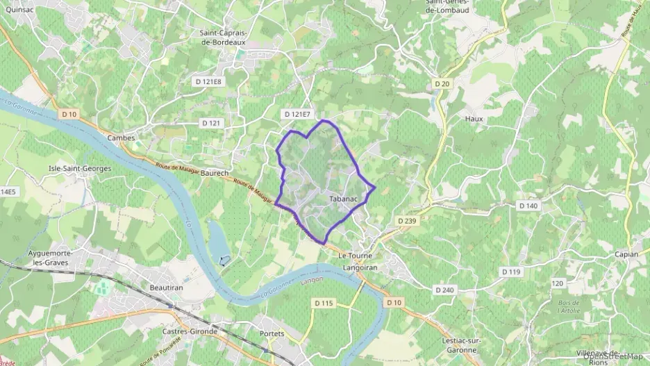 Maison 87 m² quatre pièces à vendre à Tabanac Maison 87 m² quatre pièces à vendre à Tabanac