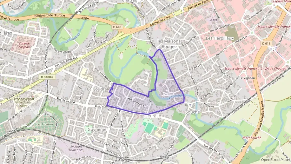 Maison 79 m² cinq pièces à vendre à Niort