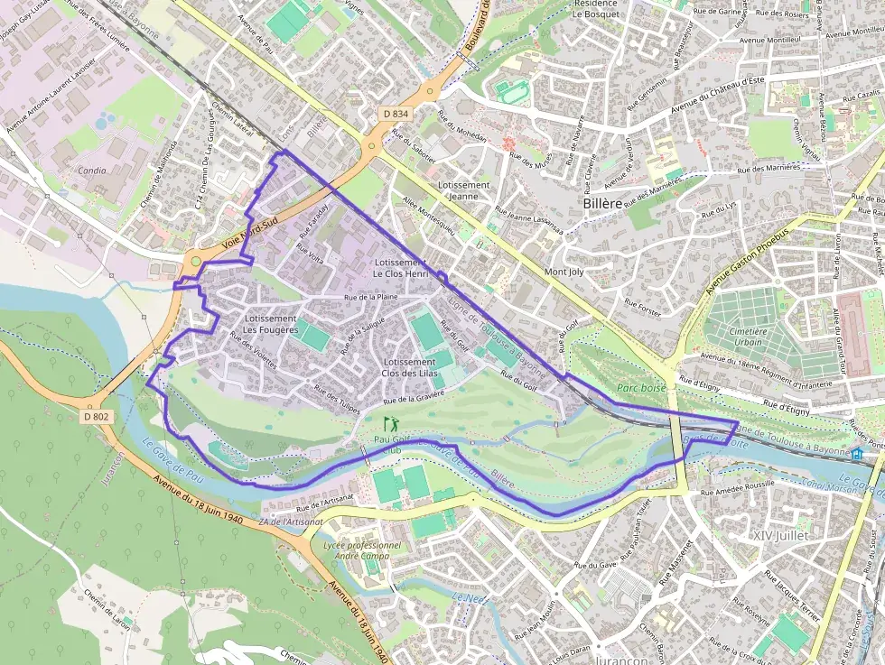 Maison 80 m² quatre pièces à vendre à Billère