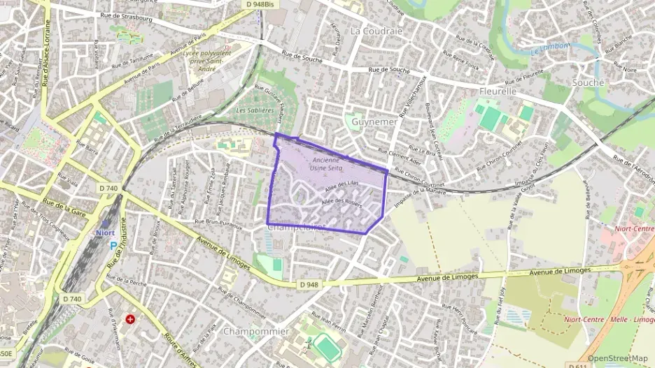 Maison 87 m² cinq pièces à vendre à Niort