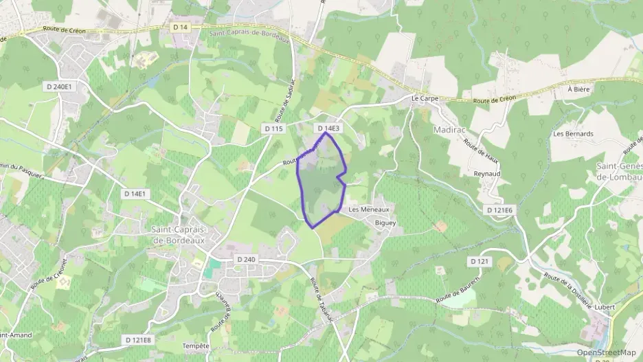 Maison 80 m² quatre pièces à vendre à Saint-Caprais-de-Bordeaux