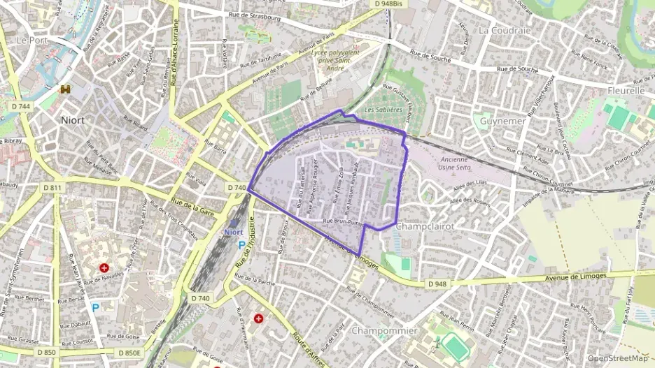 Maison 65 m² quatre pièces à vendre à Niort