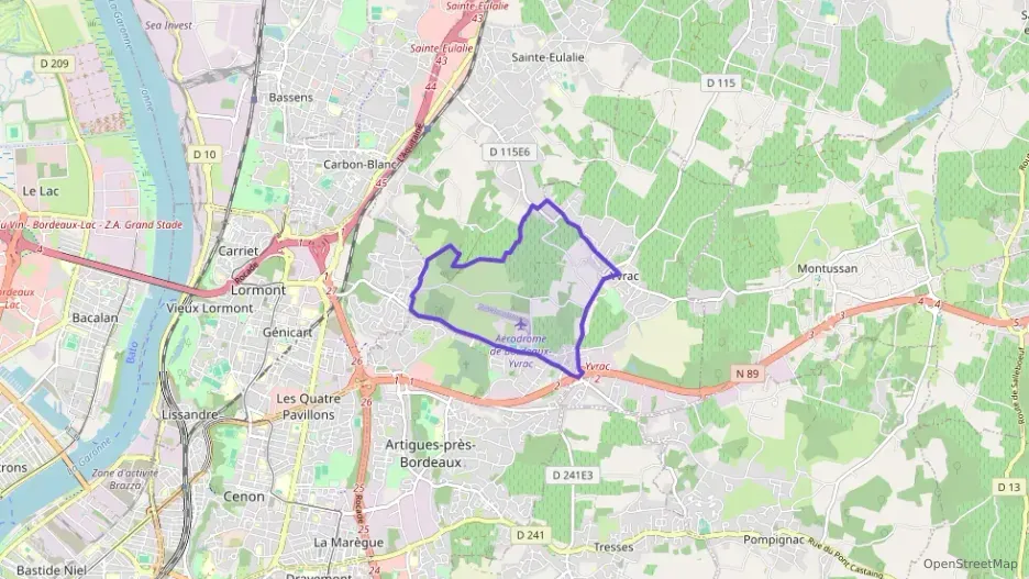 Maison 91 m² quatre pièces à vendre à Yvrac