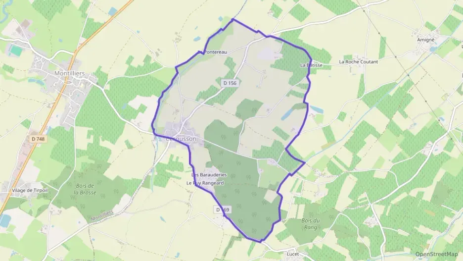 Maison 70 m² trois pièces à vendre à Cernusson