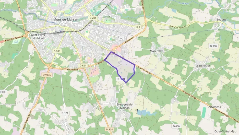 Maison 70 m² trois pièces à vendre à Mont-de-Marsan