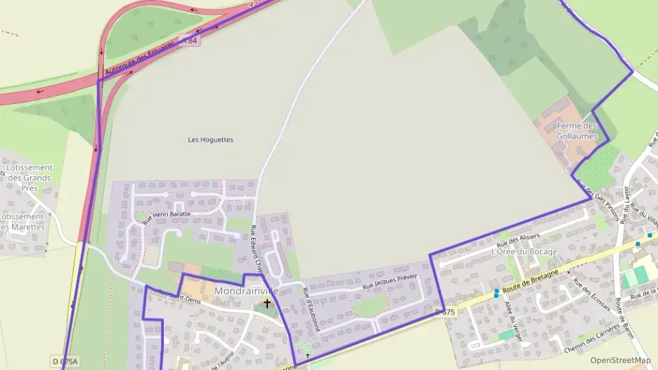 Maison 88 m² cinq pièces à vendre à Mondrainville