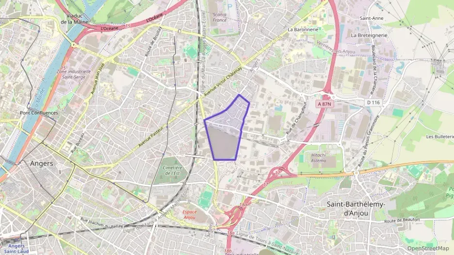 Maison 85 m² quatre pièces à vendre à Angers