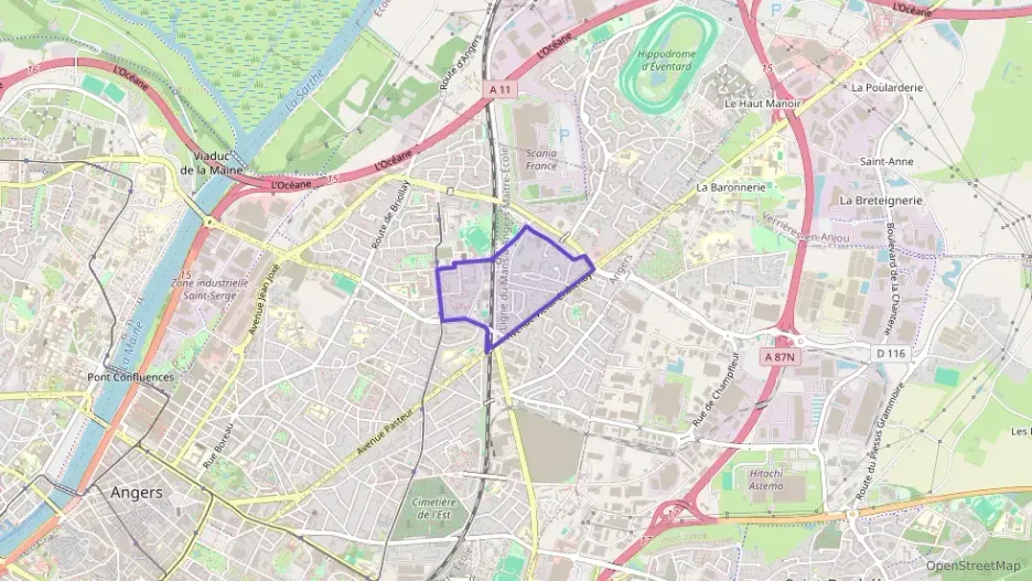 Maison 102 m² cinq pièces à vendre à Angers