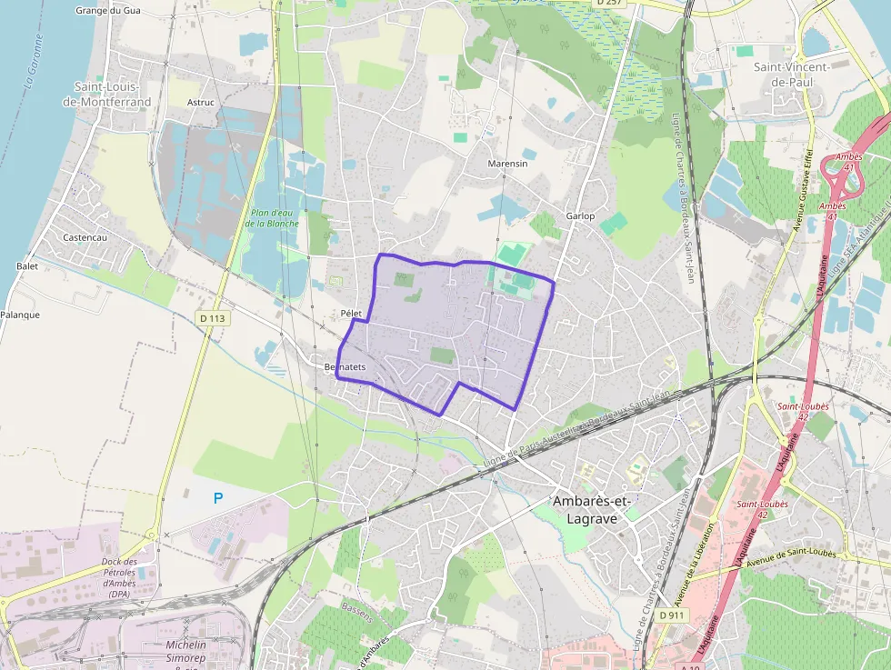 Maison 102 m² quatre pièces à vendre à Ambarès-et-Lagrave