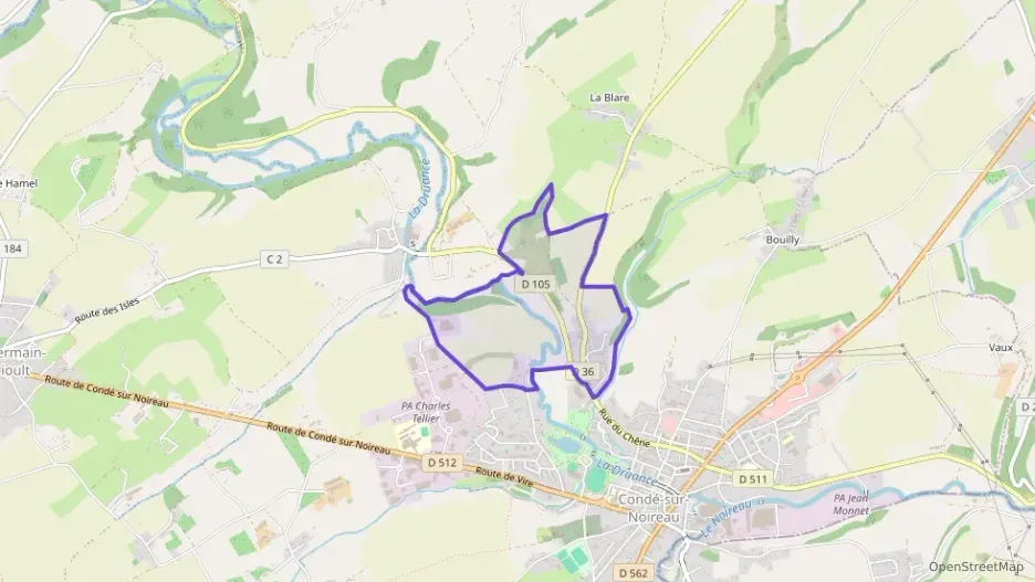 Maison 86 m² quatre pièces à vendre à Condé-en-Normandie