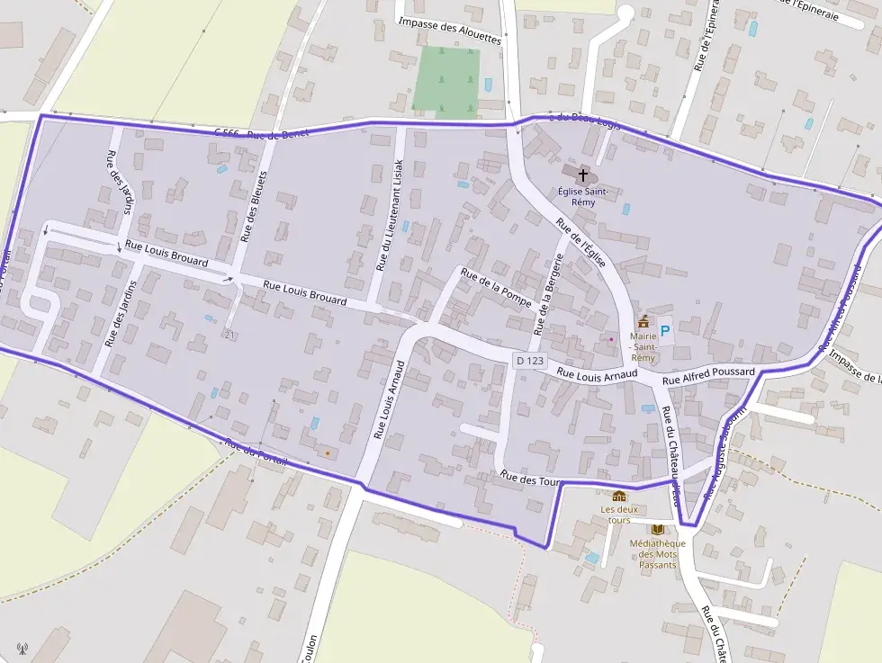 Maison 74 m² trois pièces à vendre à Saint-Rémy