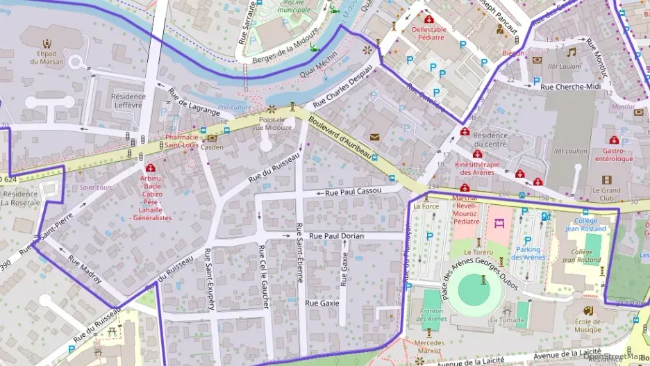 Maison 64 m² trois pièces à vendre à Mont-de-Marsan